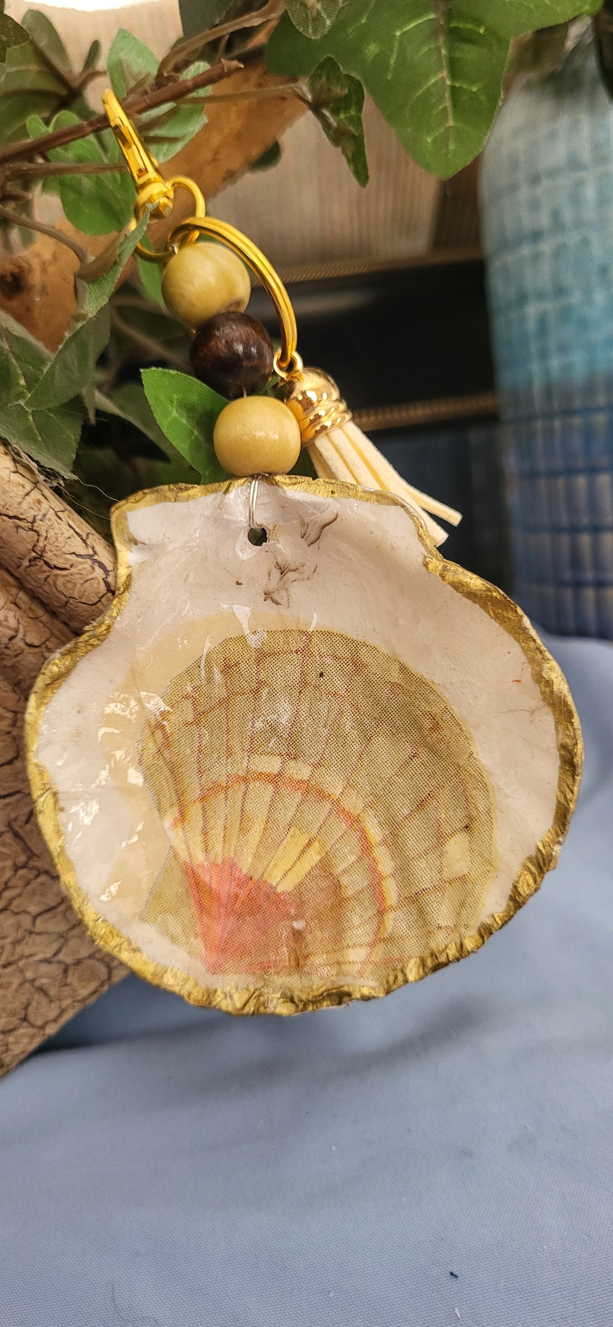 Gold Sea Shell