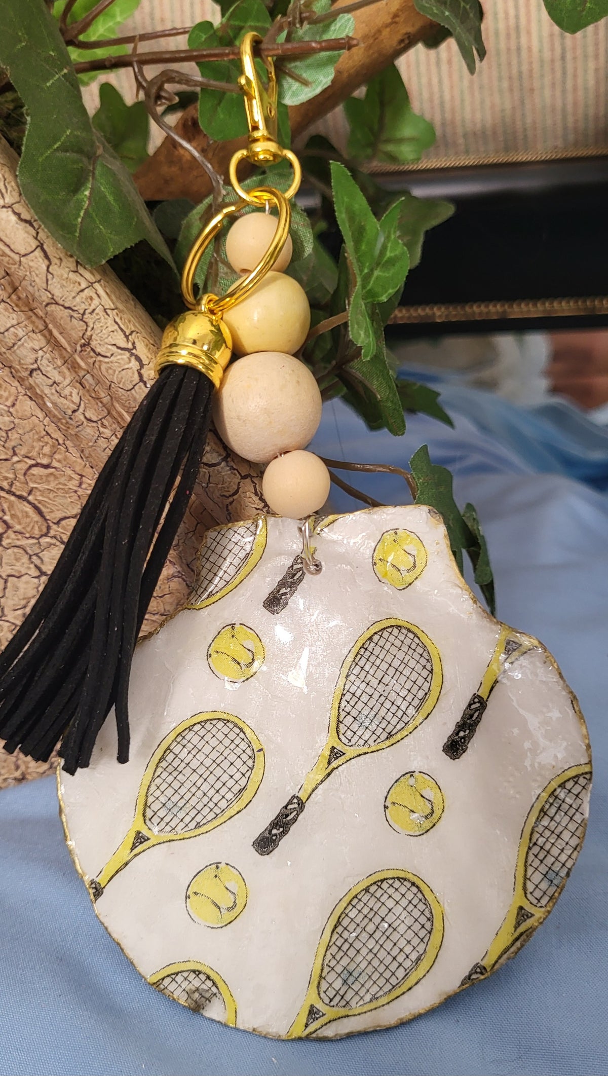 Black Tennis Racket