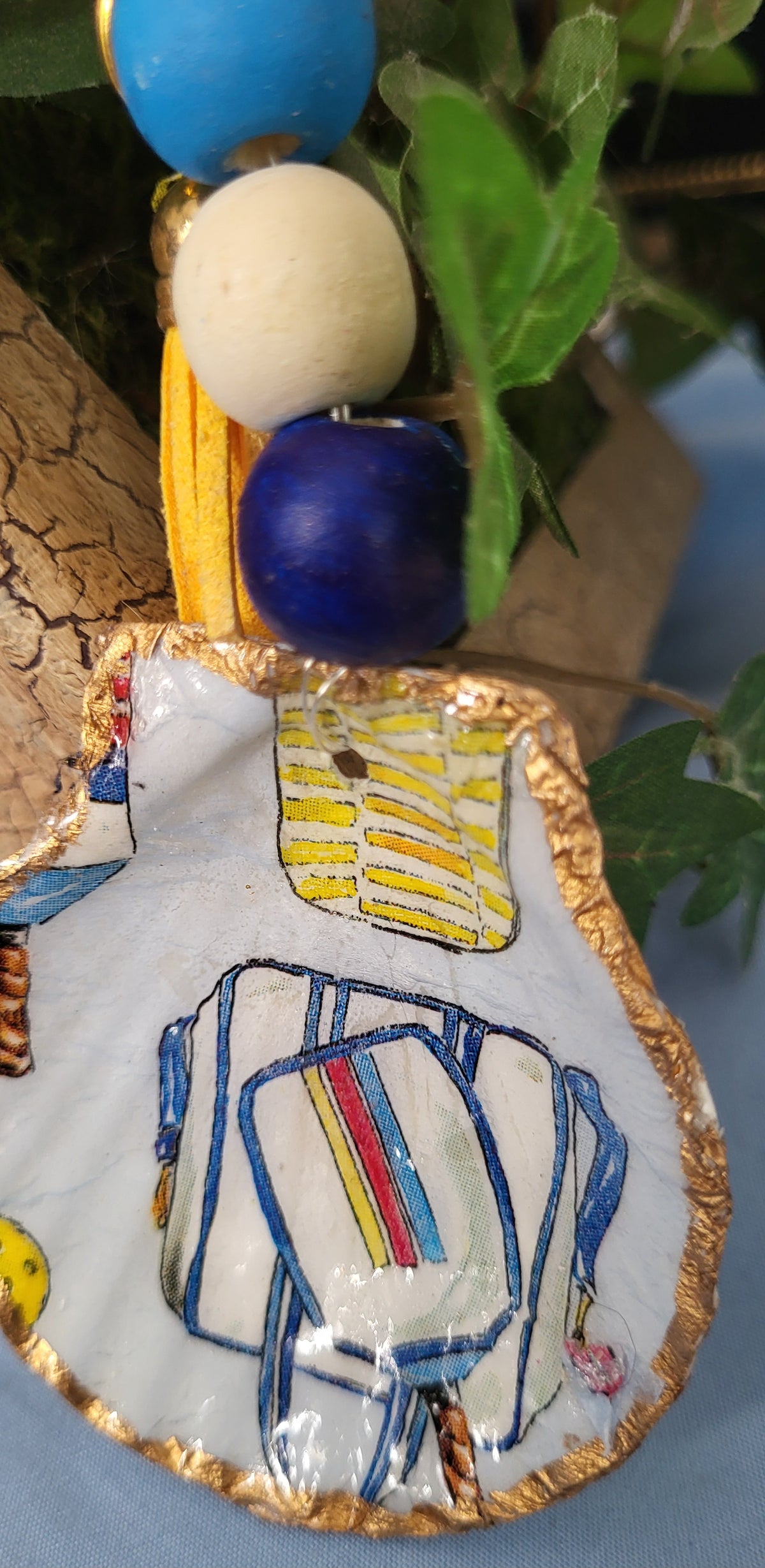 Blue Pickleball Paddle