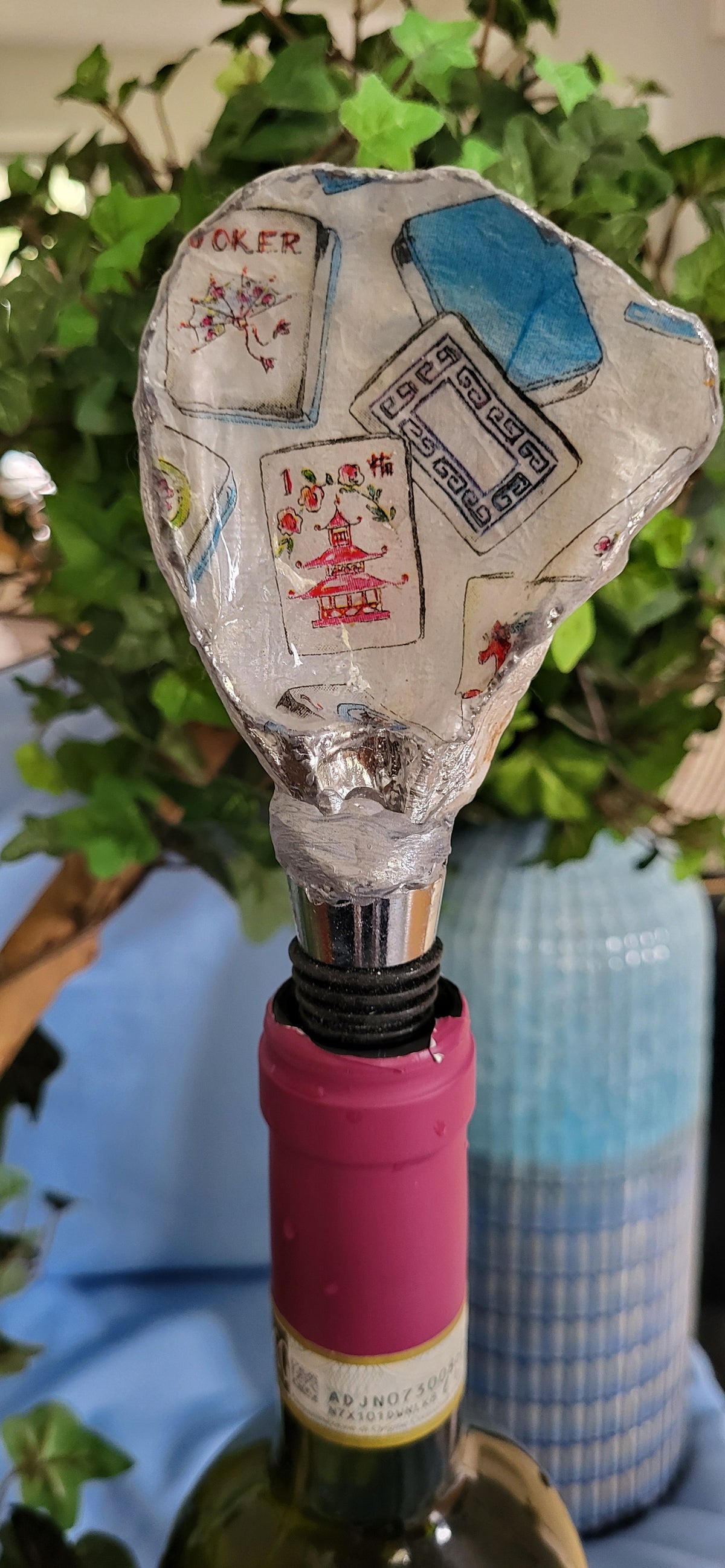 Mahjong Bottle Stopper