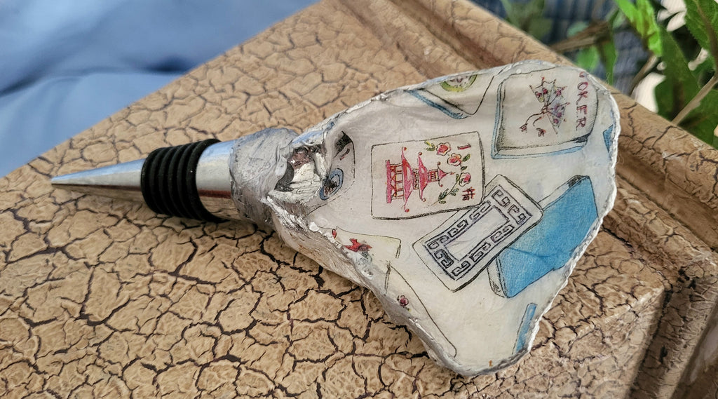 Mahjong Bottle Stopper