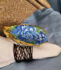 Blue & Green Oyster Napkin Rings