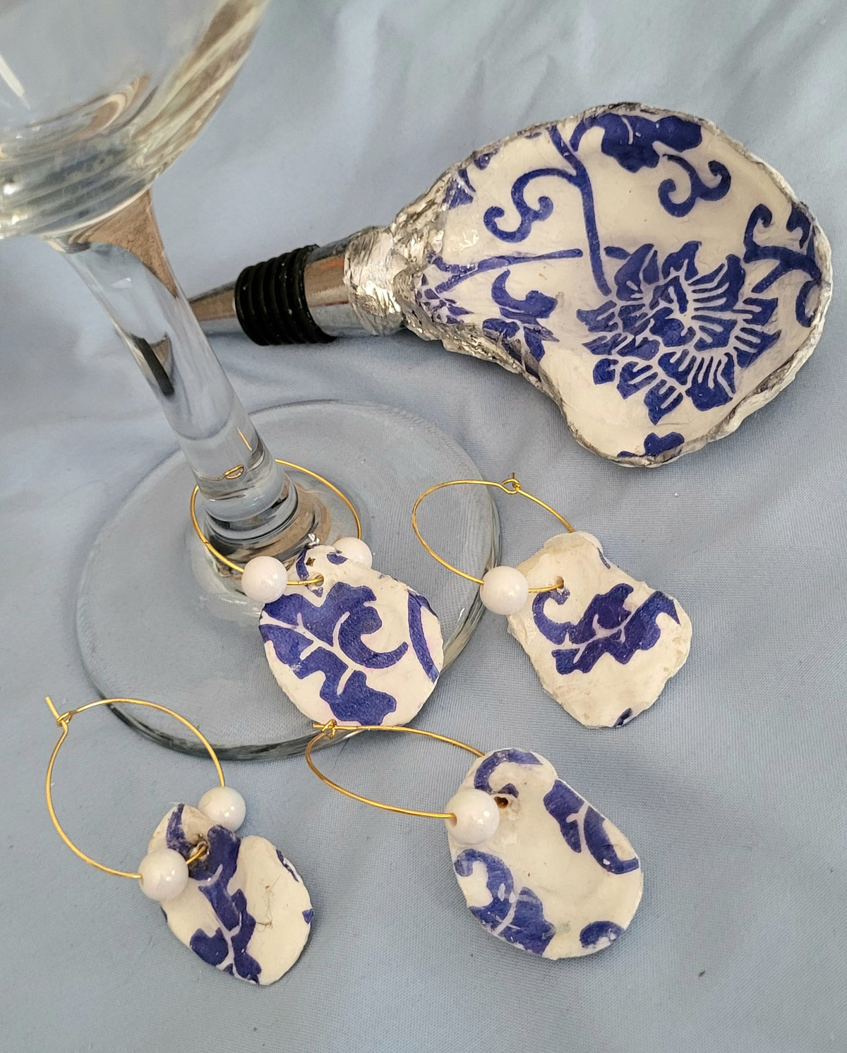 Bottle Stopper and Wine Glass Charms