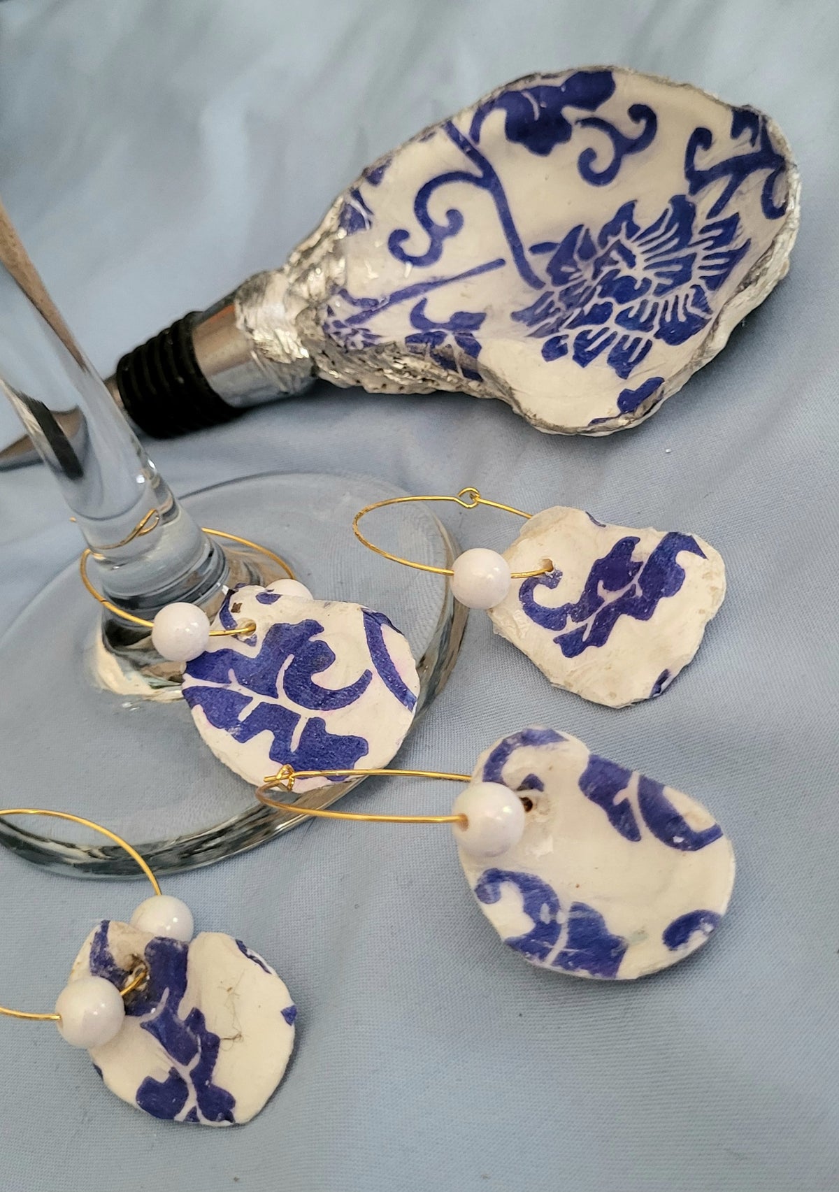Bottle Stopper and Wine Glass Charms