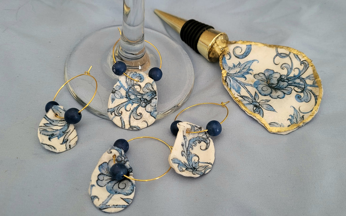Bottle Stopper and Wine Glass Charms