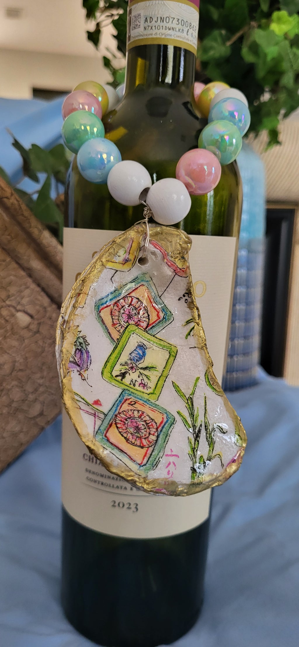 Mahjong Bottle Charm