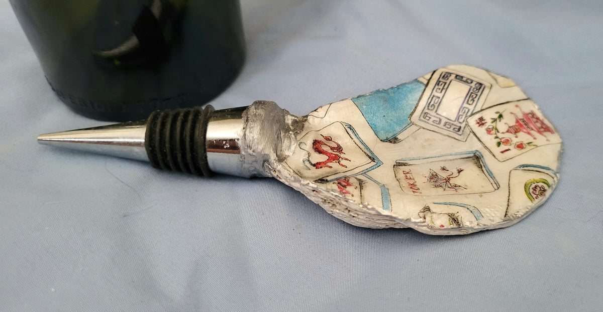 Mahjong Bottle Stopper