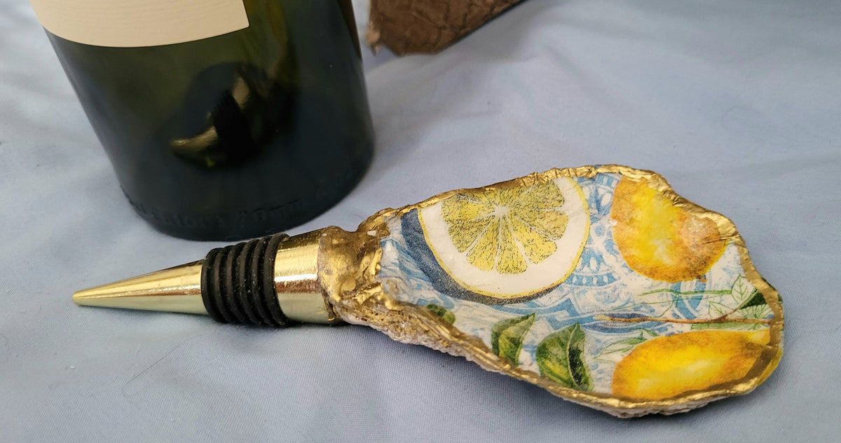 Lemon Bottle Stopper
