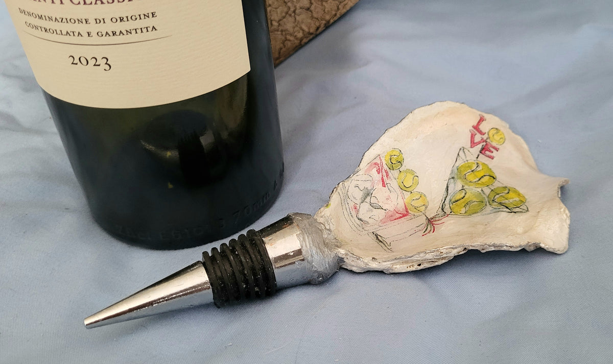 Tennis Drinks Bottle Stopper