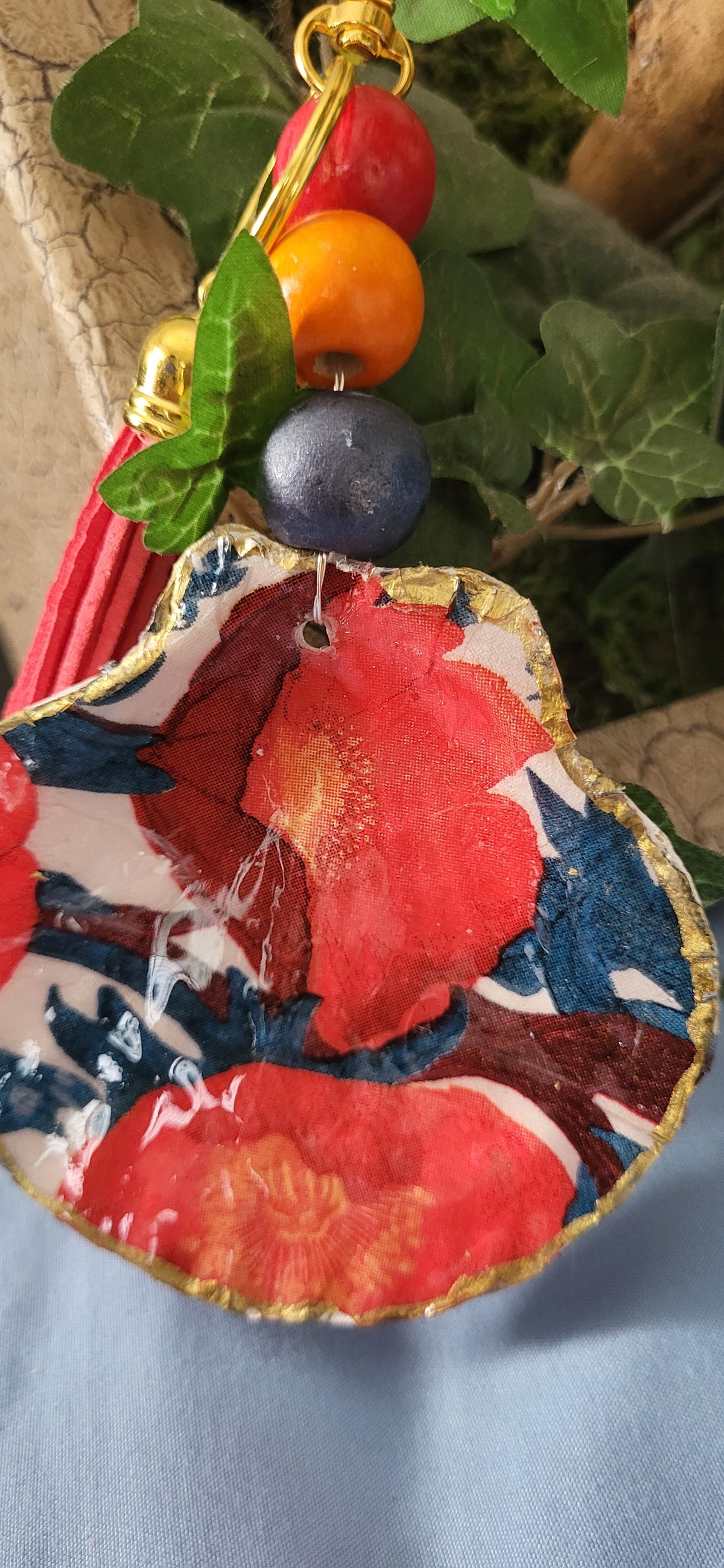 Sunset Bloom Purse Charm