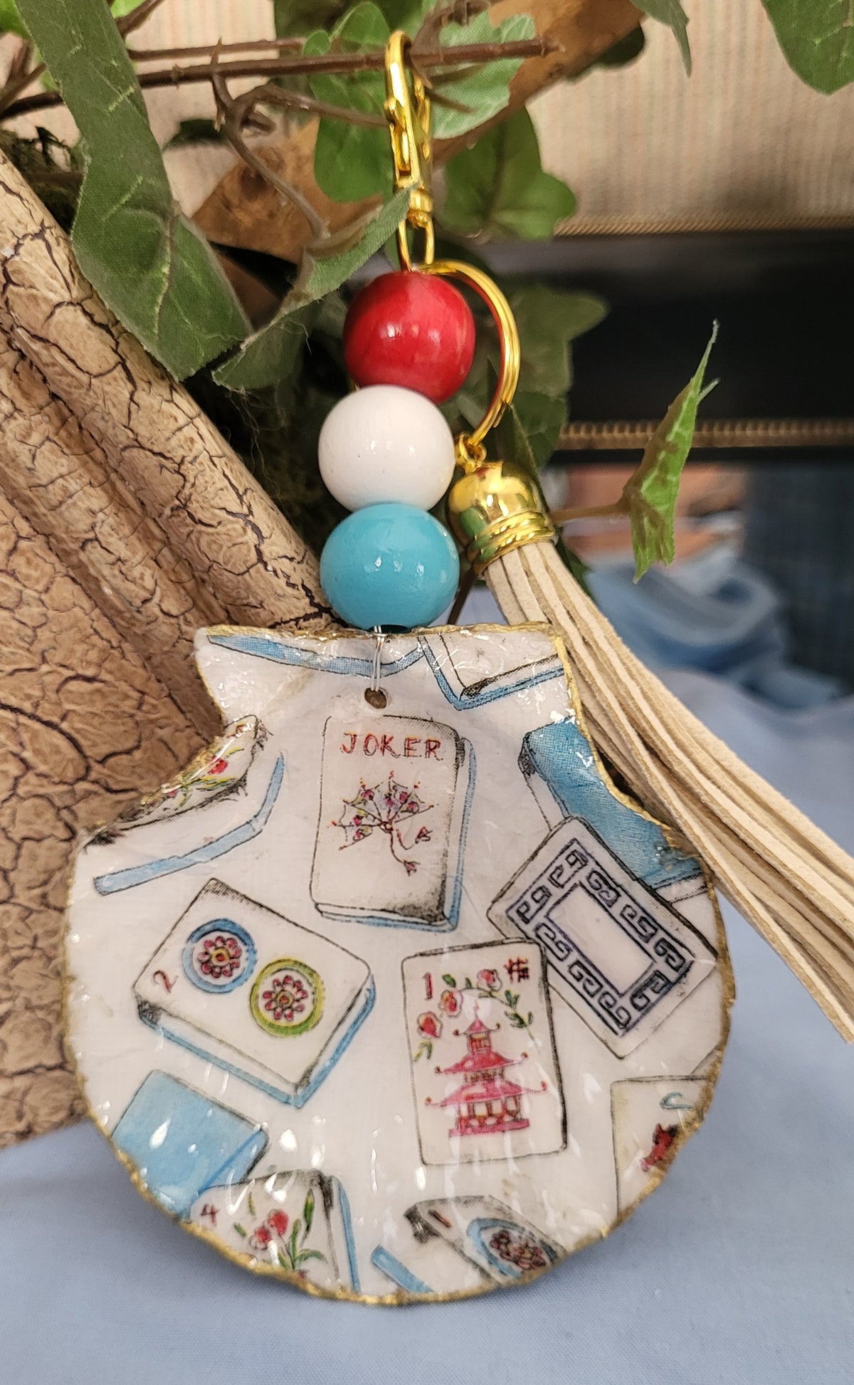 Mahjong Purse Charms